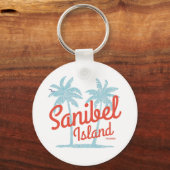 Sanibel Island Florida Golf Coast Souvenir Schlüsselanhänger (Vorderseite)