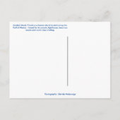 Sanibel Island Florida - Golf von Mexiko-Küstenlin Postkarte (Rückseite)