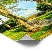 Sanibel Island Florida Hammock Printable Art Poster (Ecke)
