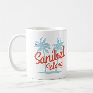 Sanibel Island Florida Korallen Ozean Souvenir Kaffeetasse