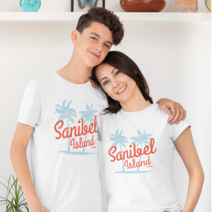 Sanibel Island Florida Korallen Ozean Souvenir T-Shirt