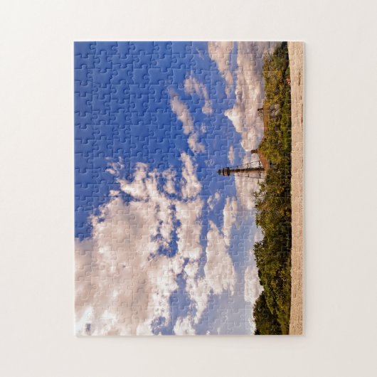 Sanibel Island, Florida - Leuchtturm Puzzle (Vertikal)