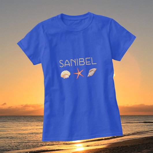 Sanibel Island Florida Muscheln T-Shirt