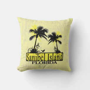 Sanibel Island Florida Palmen dekorative Kissen