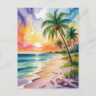 Sanibel Island Florida Postkarte