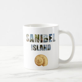 Sanibel Island Florida Seashell Beach Fotos Kaffeetasse