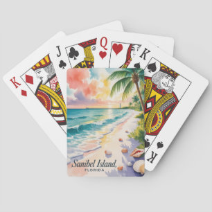 Sanibel Island Florida Spielkarten