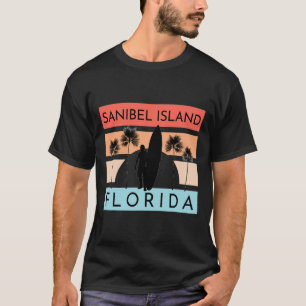 Sanibel Island Florida Strand Surfen Sommerferien T-Shirt