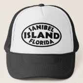 Sanibel Island Florida Truckerkappe (Vorderseite)
