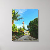 Sanibel Island Lighthouse Florida Golf Coast Leinwanddruck (Vorderseite)