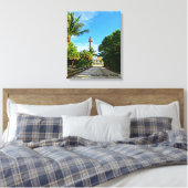 Sanibel Island Lighthouse Florida Golf Coast Leinwanddruck (Insitu (Schlafzimmer))