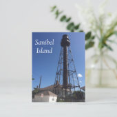 Sanibel Island Lighthouse Postkarte (Stehend Vorderseite)