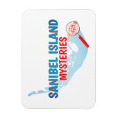 Sanibel Island Mysteries Kühlschrank Magnet (Vertikal)