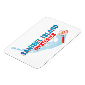 Sanibel Island Mysteries Kühlschrank Magnet (Linke Seite)