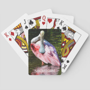 Sanibel Island Roseate Spoonbill Playing Cards Spielkarten