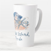 Sanibel Island Seashells Milchtasse (Rechte Ecke)