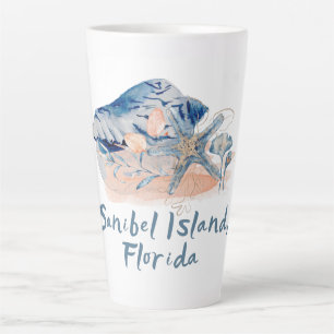 Sanibel Island Seashells Milchtasse