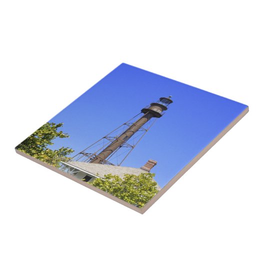 Sanibel Leuchtturm Fliese (Seite)