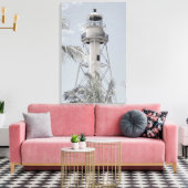 Sanibel Lighthouse Canvas Print Leinwanddruck (Insitu (Wohnzimmer))