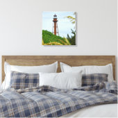 Sanibel Lighthouse Leinwanddruck (Insitu (Schlafzimmer))