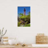 Sanibel Lighthouse Under Clear Skies Poster (Küche)