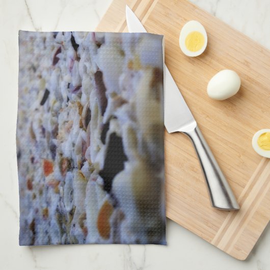 Sanibel Muscheln Geschirrtuch (Viertel Falte)