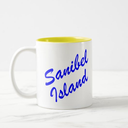 Sanibel Sign Tasse (Links)