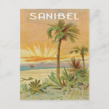 Sanibel Vintage Strandszene