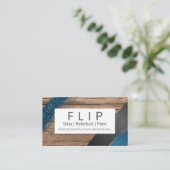 Sanierung von Holz- und Farbmöbeln Visitenkarte (Stehend Vorderseite)