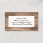 Sanierung von Holz- und Farbmöbeln Visitenkarte (Rückseite)