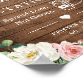 Sanierungsstation Rustic Mason Jar Lights Floral Poster (Ecke)