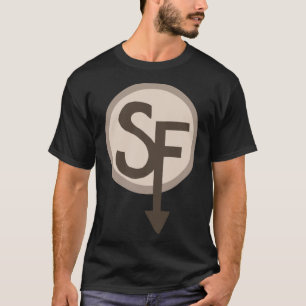 Sanitafetten-Abfall-Logo-Aufkleber T-Shirt