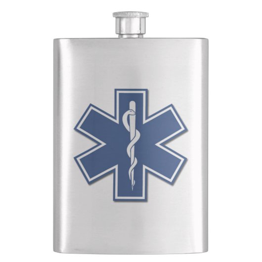 Sanitäter EMS EMT Flachmann (Vorderseite)