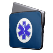 Sanitäter EMT EMS Laptopschutzhülle (Vorderseite Links)
