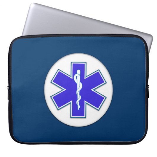 Sanitäter EMT EMS Laptopschutzhülle (Vorderseite)