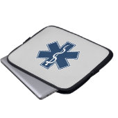 Sanitäter EMT EMS Laptopschutzhülle (Vorne Knopf)