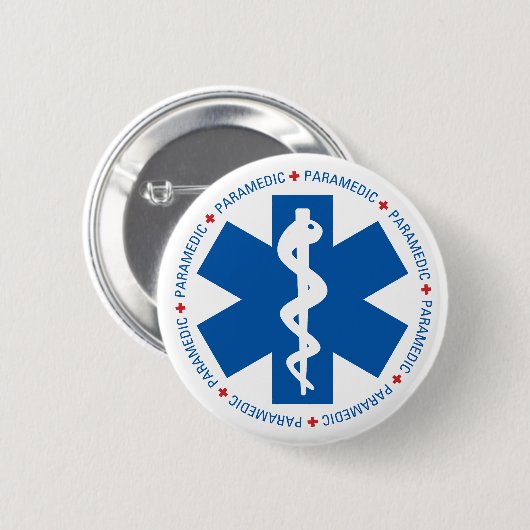 Sanitäter/Erstversorger/Bereitschaftsdienste Button (Vorne & Hinten)