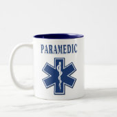 Sanitäter-Geschenk-Tasse Zweifarbige Tasse (Links)