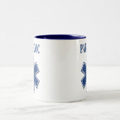 Sanitäter-Geschenk-Tasse Zweifarbige Tasse (Mittel)