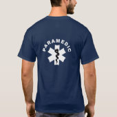 Sanitäter-Logo T-Shirt (Rückseite)