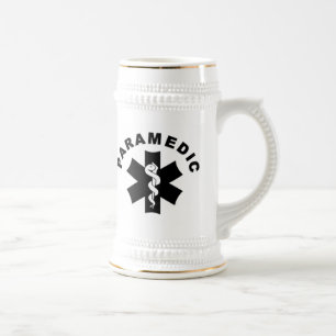 Sanitäter-Stern der Leben-Tasse Bierglas