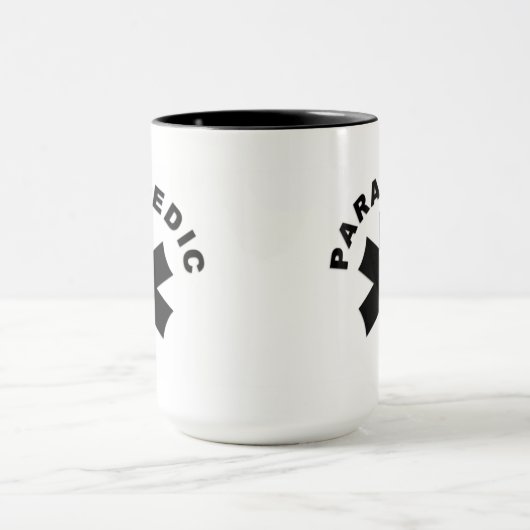 Sanitäter-Stern der Leben-Tasse Tasse (Zentrum)