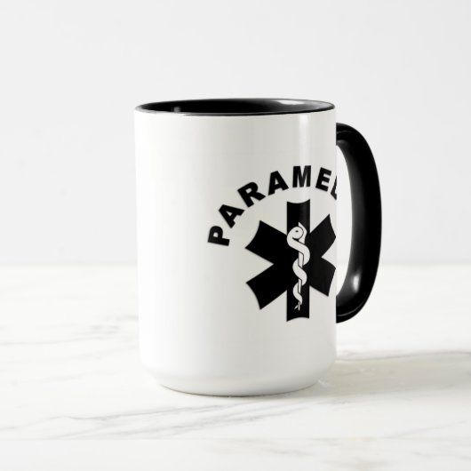 Sanitäter-Stern der Leben-Tasse Tasse (VorderseiteRechts)