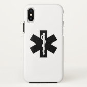 Sanitäter-Stern EMS EMT Case-Mate iPhone Hülle (Rückseite)