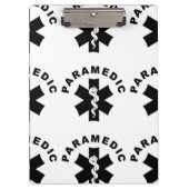 Sanitäter-Thema Klemmbrett (Vorderseite)