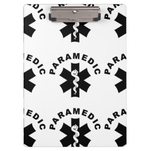 Sanitäter-Thema Klemmbrett