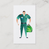 Sanitäter Visitenkarte (Rückseite)