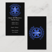 Sanitäter-Visitenkarte Visitenkarte (Vorne/Hinten)