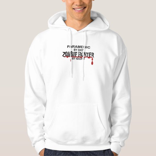 Sanitäter-Zombie-Jäger Hoodie (Vorderseite)