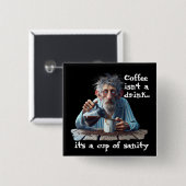 Sanitätsbecher Button (Vorne & Hinten)